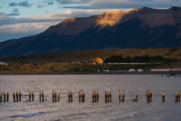 Górski krajobraz, patagonia, chile — Zdjęcie stockowe