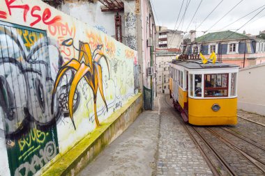 Lisbon'ın ünlü tramvay
