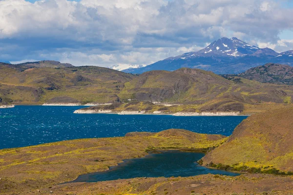 El Parque Nacional Torres del Paine — Foto de Stock