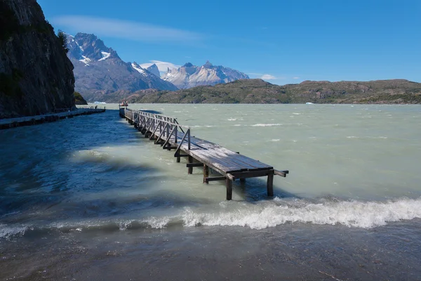 Berg landskap, patagonia, chile — Stockfoto