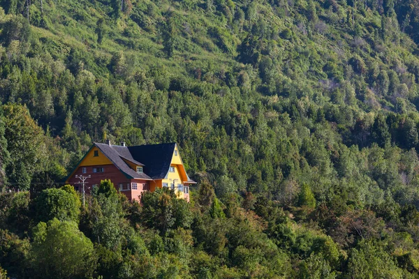 Houses, Patagonia, Chile — Stock Photo, Image