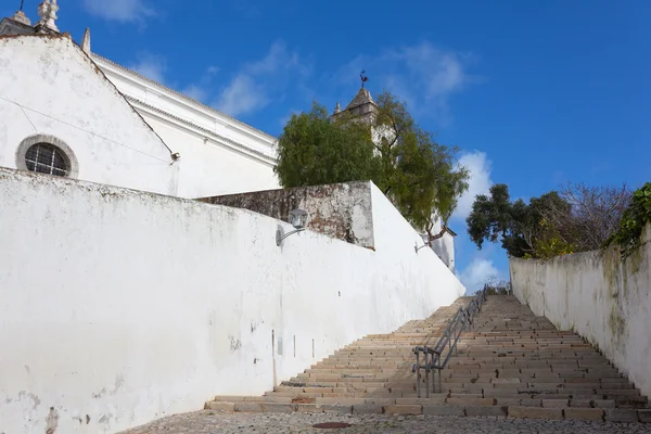 Straat van de stad tavira — Stockfoto