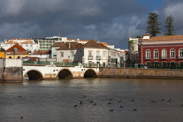 Tavira Şehir Köprüsü — Stok fotoğraf