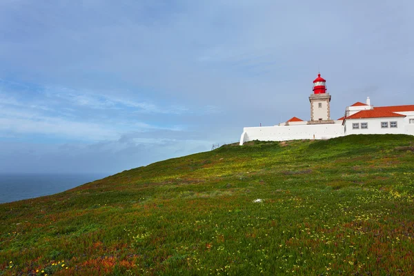 Deniz feneri, cabo da roca — Stok fotoğraf