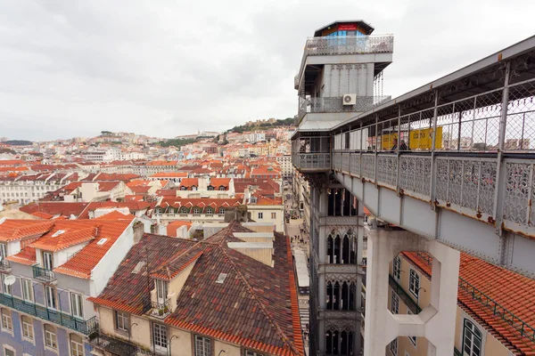 Vy över Lissabon — Stockfoto