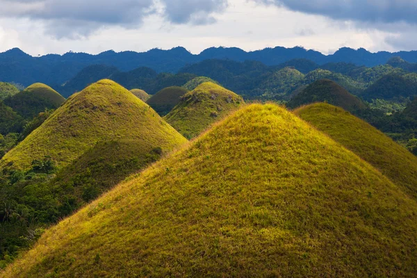 Colinas de chocolate, Bohol Island — Foto de Stock