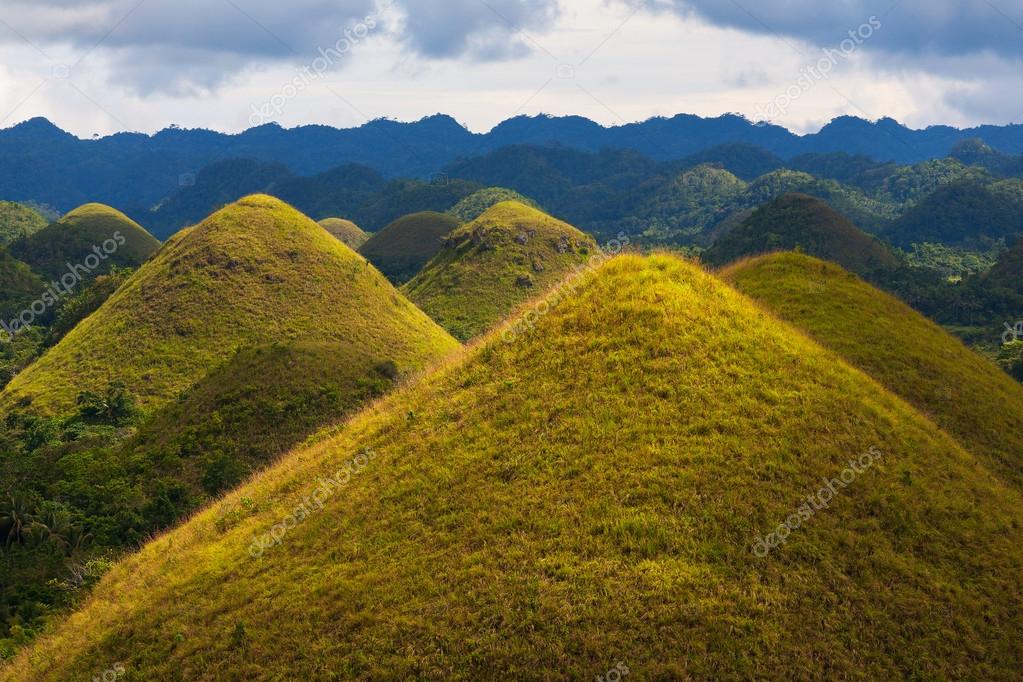 Chocolate Hills, Bohol Island — Stock Photo © sunsinger 17819883