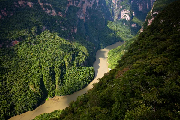 Canyon del Sumidero, Tuxtla Gutierrez, Mexico — Stock Photo, Image