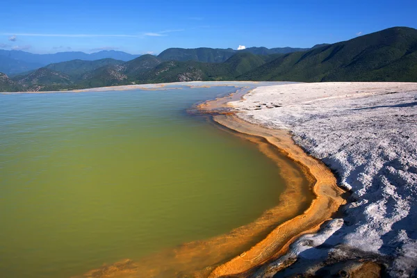 Hierve el agua i Mexiko — Stockfoto