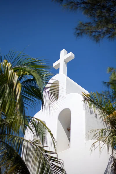 Kościół w playa del carmen — Zdjęcie stockowe