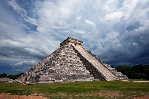 Пирамида Майя в Мексике — стоковое фото