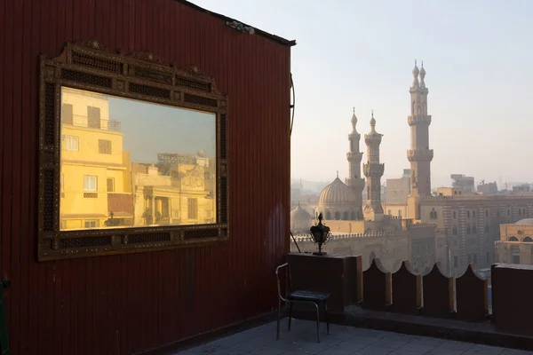 De minaretten van cairo — Stockfoto