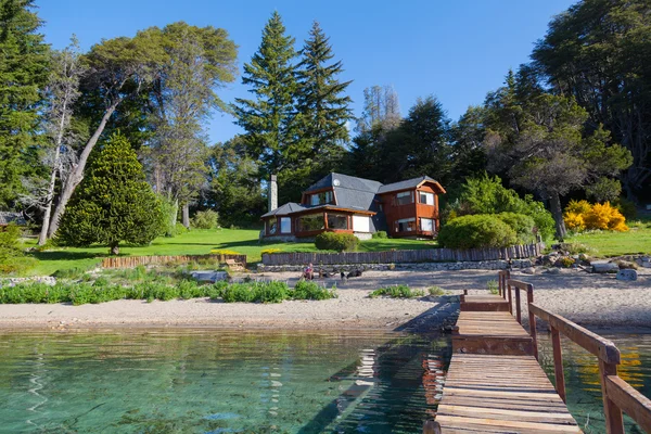 House in the National Park Torres del Paine — Stock Photo, Image