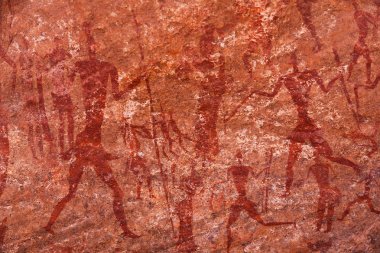 Cave paintings clipart