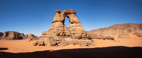 Kameny v poušti sahara — Stock fotografie