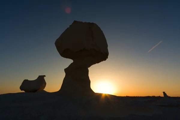 Rocks in the Western White Desert — Stock Photo, Image