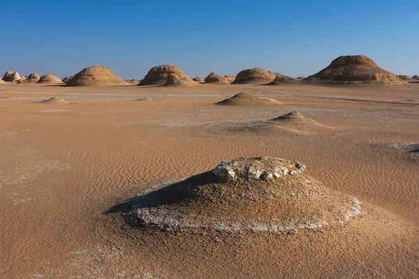 Witte woestijn in Egypte — Stockfoto