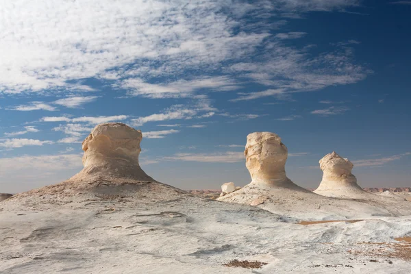 Deserto branco no Egito — Fotografia de Stock