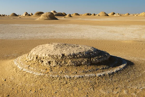 Deserto branco no Egito — Fotografia de Stock