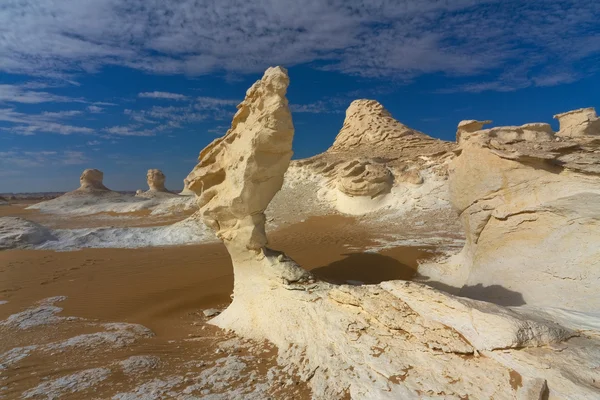 Deserto branco no Egito — Fotografia de Stock