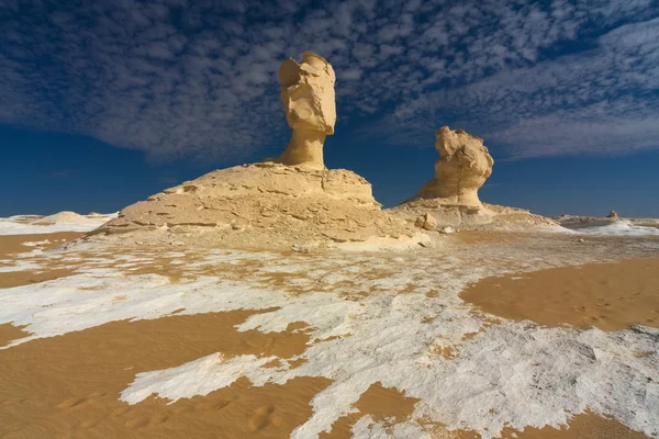 White Desert in Egypt — Stock Photo, Image