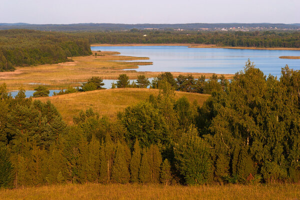 Landscape on the lake