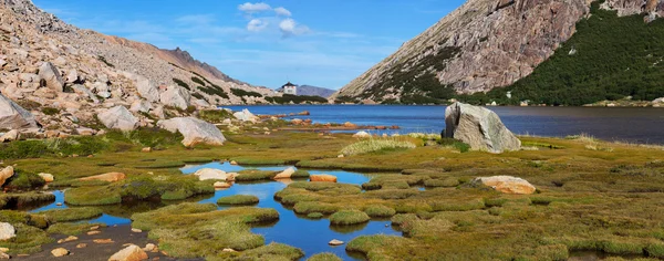 Tonchek lagoon, Bariloche — Stock Photo, Image