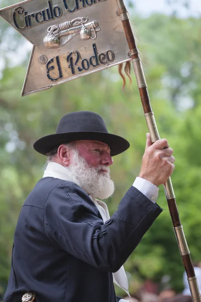 Gauchos en fiesta de Λα tradicion στο Σαν Αντόνιο ντε areco — Φωτογραφία Αρχείου