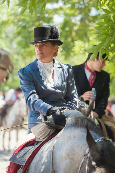 Gauchos en Fiesta de la Tradicion in San Antonio de Areco — Stock Photo, Image