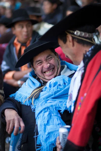 Gaucho an National Puestero Festival in Junin de los Andes, 16 febbraio 2013, Patagonia, Argentina — Foto Stock