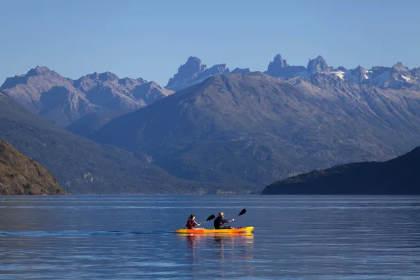 Národní park jezera puelo, Patagonie, argentina — Stock fotografie
