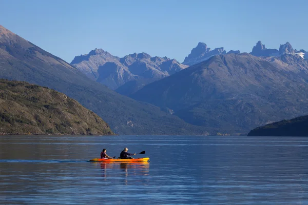 Národní park jezera puelo, Patagonie, argentina — Stock fotografie