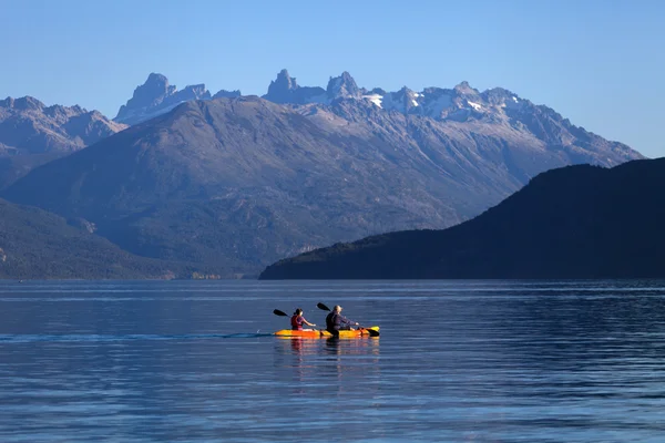 Národní park jezera puelo, Patagonie, argentina — Stock fotografie