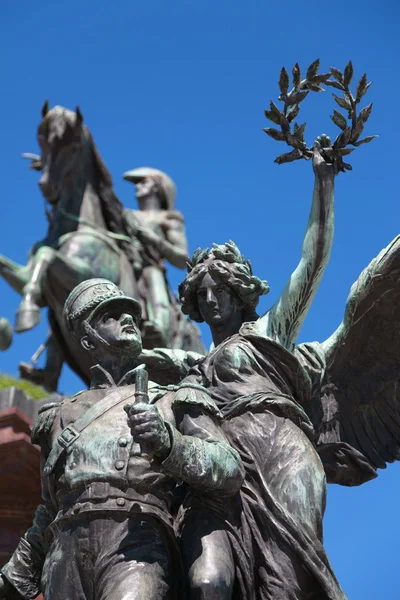 Monumento del Generale San amrtin a Buenos Aires, Argentina — Foto Stock