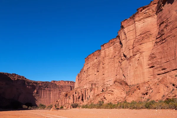 Formations rocheuses dans le parc national Talampaya — Photo