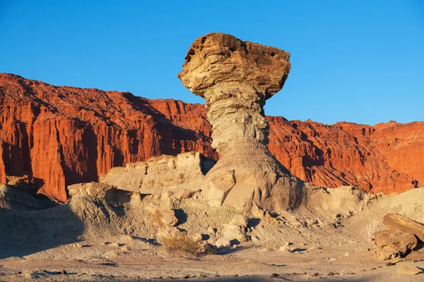Unusual rock formations, Moon Valley — Stock Photo, Image