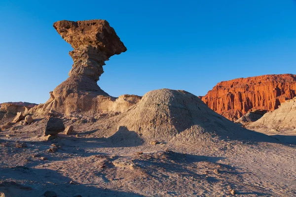 Unusual rock formations, Moon Valley — Stock Photo, Image