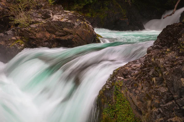 Cascada Los Alerces, Patagonia, Argentina — Foto de Stock