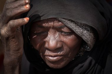 Sahra Tuareg kadın