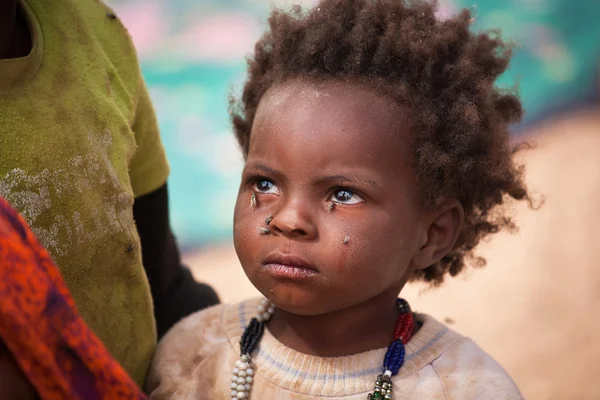 Niño tuareg en el Sahara — Foto de Stock