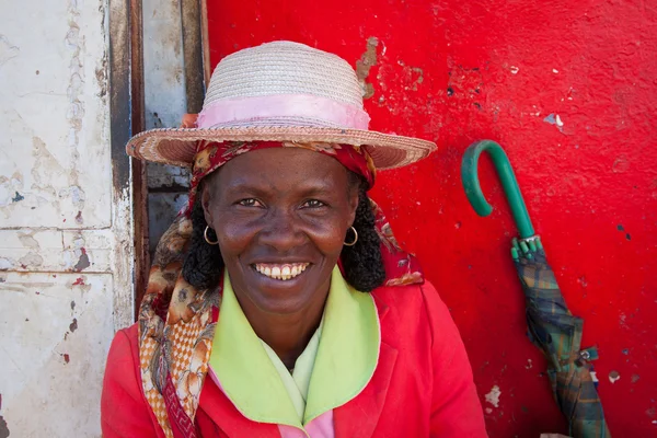 Belirsiz Madagaskarlı kadın — Stok fotoğraf