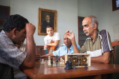 Havana, Küba - 22 Haziran: sakinleri hayat bir sahne