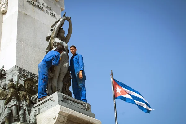 Havana, kuba - 21. juni: eine szene aus dem leben der bewohner — Stockfoto