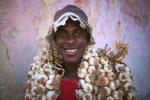 HAVANA, CUBA - JUNE 25: A scene from the life of the inhabitants — Stock Photo, Image