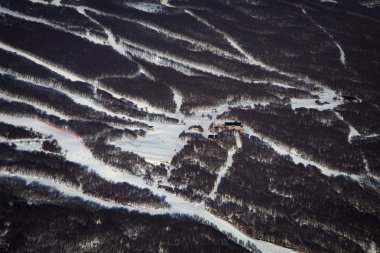 ushuaia içinde dağ Castor'dan kayak rotalar
