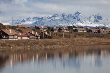 bir görünümü Ushuaia