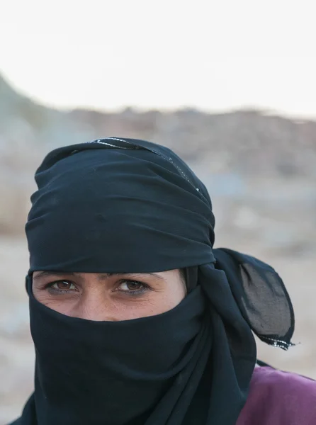 Portrait of the unknown young berber woman — Stock Photo, Image