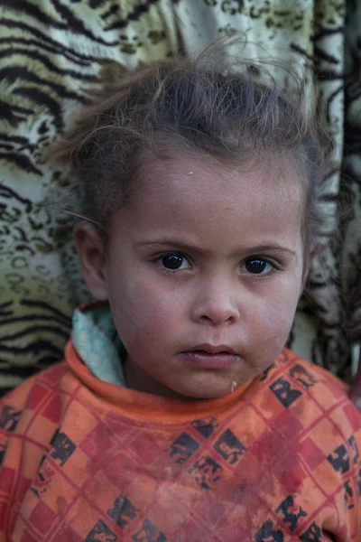 Portrait of the unknown berber girl — Stock Photo, Image