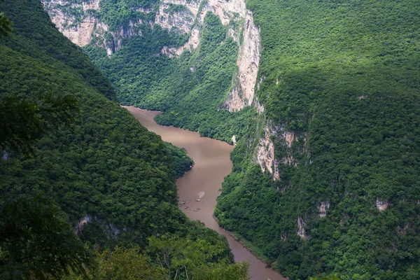 Canyon of Sumidero, Tuxtla Gutierrez — Stock Photo, Image