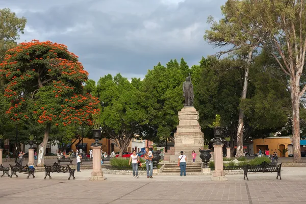 La strada di Oaxaca, Messico — Foto Stock